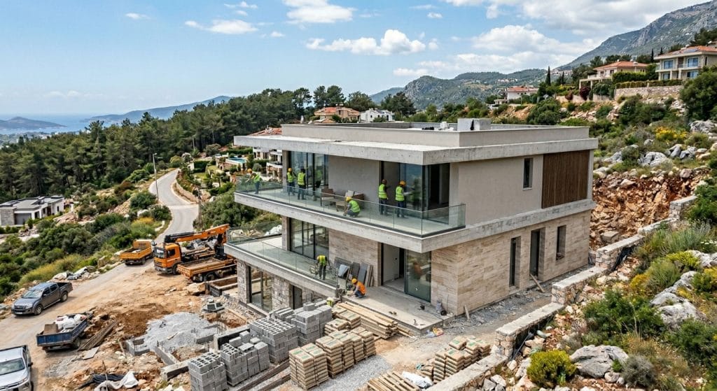 Anahtar teslim villa